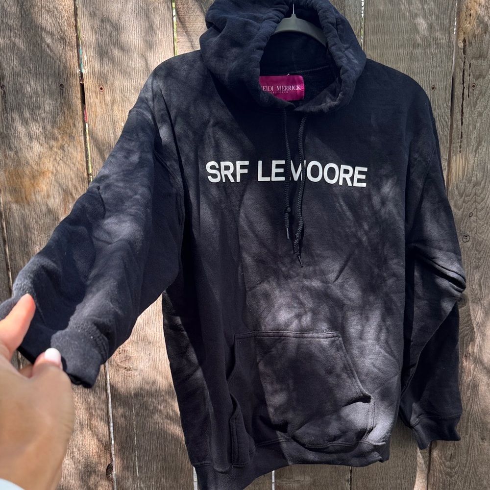 SRF LE MOORE Black Hoodie